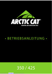 actic cat 350 Betriebsanleitung