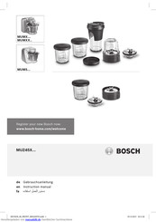 Bosch MUMX... Gebrauchsanleitung