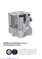 IMPRESSA XS90 One Touch Handbuch