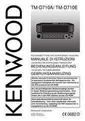 Kenwood TM-D710A Bedienungsanleitung