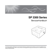Ricoh SP 3300 Benutzerhandbuch