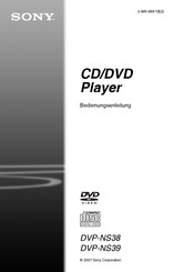 Sony DVP-NS39 Bedienungsanleitung