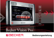 Becker vision pro Bedienungsanleitung