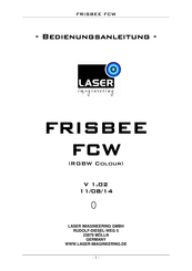 laser imagineering Frisbee fcw Bedienungsanleitung