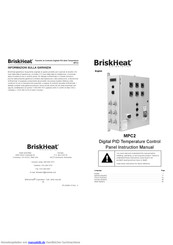 BriskHeat MPC2 Bedienungsanleitung