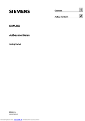 Siemens SIMATIC Kurzanleitung