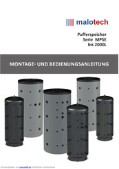 malotech MPSE 1000 W Montage- Und Bedienungsanleitung