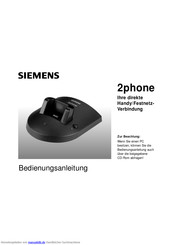 Siemens 2phone Bedienungsanleitung