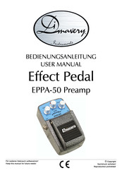 Dimavery EPPA-50 Preamp Bedienungsanleitung
