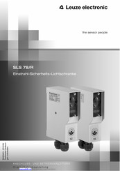 Leuze Electronic SLS 78/R Betriebsanleitung