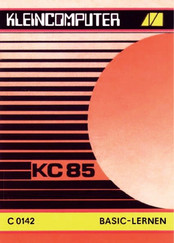 Kleincomputer KC 85 Einleitung