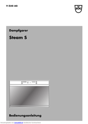 V-ZUG Steam ST-S/60 Bedienungsanleitung