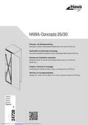 hawa Concepta 30 Planungs- Und Montageanleitung