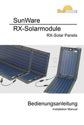 SunWare RX Bedienungsanleitung