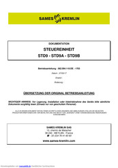 Kremlin Rexson STD 9 B Betriebs- Und Wartungsanleitung