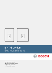 Bosch BPT-S 4 Betriebsanleitung