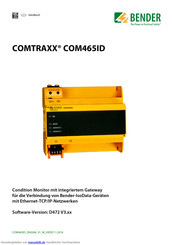 Bender COMTRAXX COM465ID Handbuch