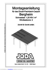 Joda Bergheim Montageanleitung