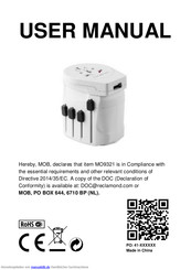 Skross MO9321 Handbuch