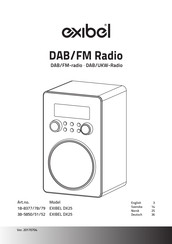 Exibel DX25 Bedienungsanleitung