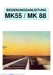Elka MK 88 Bedienungsanleitung