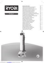 Ryobi R18ALF Übersetzung Der Original-Anleitung