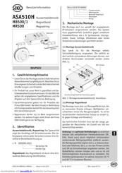 Siko ASA510H Benutzerinformation