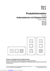 TCS AMI10105 Produktinformation