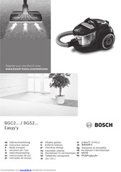 Bosch Easyy'y BGC2-Serie Gebrauchsanleitung