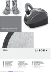 Bosch Relaxx'x BGS 5 Serie Gebrauchsanleitung
