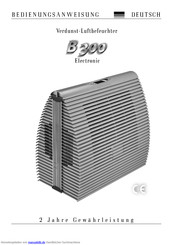Brune B 300 Bedienungsanweisung