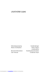 AEG LAVATHERM 55840 Benutzerinformation