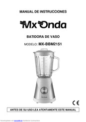 Mx Onda MX-BBM2151 Benutzerhandbuch