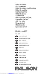 PALSON My Kitchen 800 Gebrauchsanleitung