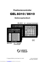 Lenord+Bauer GEL 8310 Bedienungshandbuch