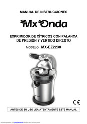 Mx Onda MX-EZ2230 Benutzerhandbuch
