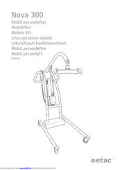 Etac Nova 300 Bedienungsanleitung
