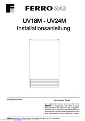 Ferro UV18M Installationsanleitung