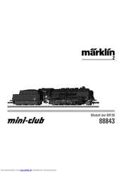 marklin mini-club BR 50 Bedienungsanleitung