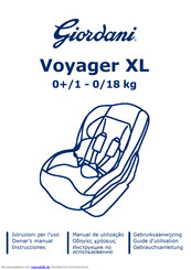 Giordani Voyager XL Gebrauchsanleitung