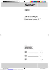 Roco Z21 Detector Handbuch