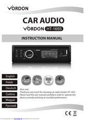 Vordon HT-165S Handbuch
