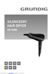 Grundig SILENCEDRY HD 9680 Bedienungsanleitung