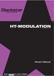 Blackstar HT-MODULATION Bedienungsanleitung