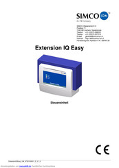 Simco-Ion Extension IQ Easy Bedienungsanleitung