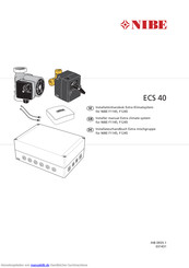 Nibe ECS 40 Installateurhandbuch