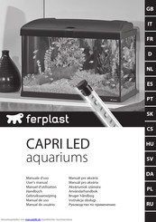 Ferplast CAPRI LED aquariums Handbuch