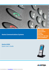 Aastra 620d Kurzbedienungsanleitung