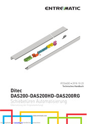 Entre Matic Ditec DAS200RG Technisches Handbuch