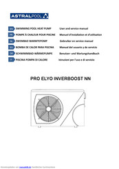 Astralpool PRO ELYO INVERBOOST NN Benutzer- Und Wartungshandbuch